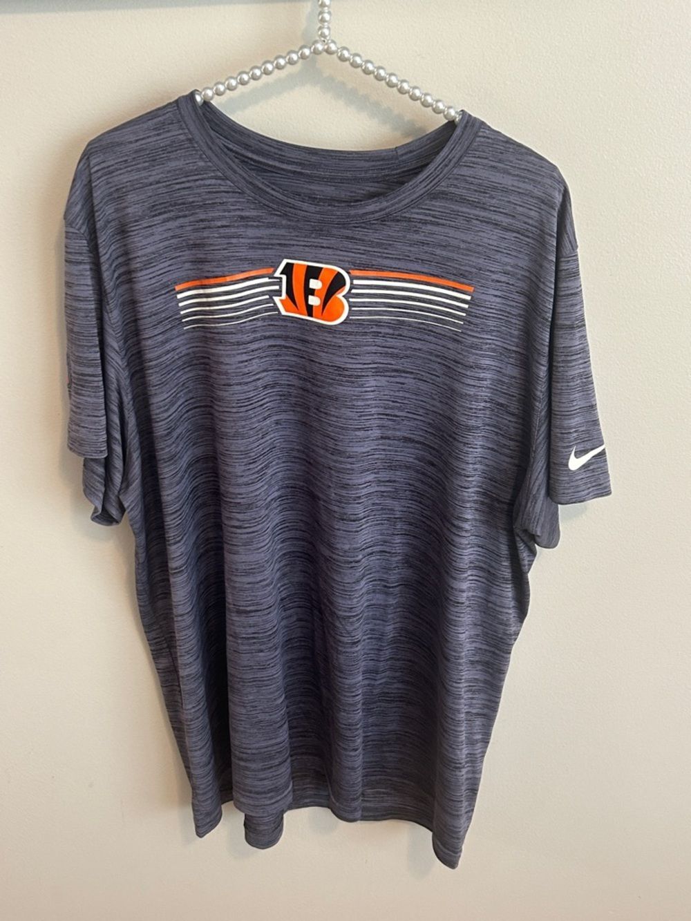 Nike Cincinnati Bengals Sideline Velocity Dri-FIT Performance T-Shirt Mens XL